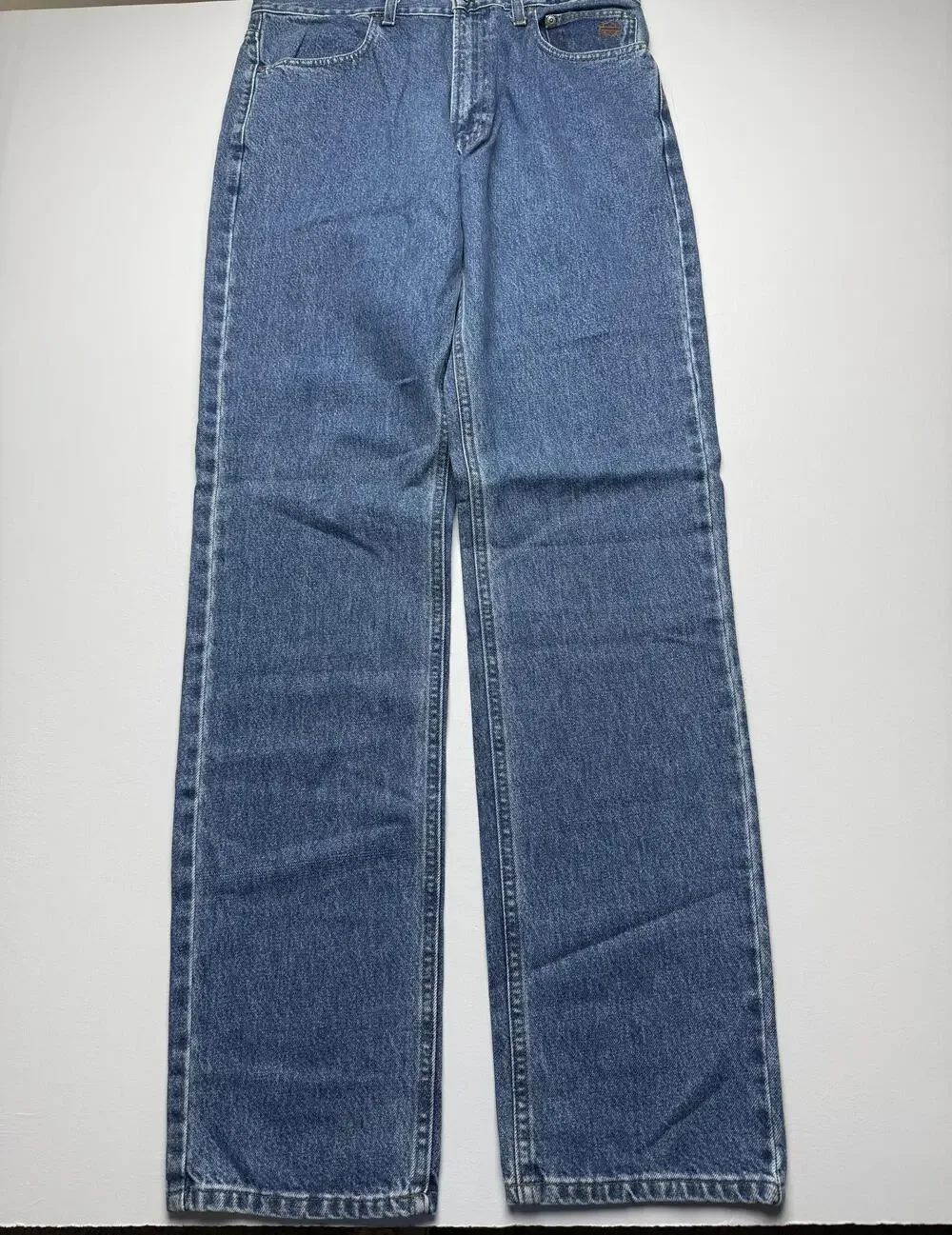 Harley-Davidson Jeans Mens Blue Med Wash Denim Classic Straight Biker Moto Read